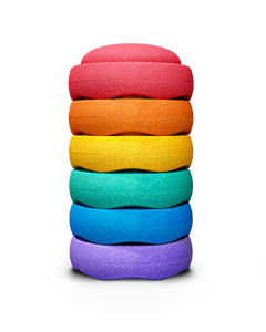 Stapelstein Lépőkő szett, klasszikus szivárvány