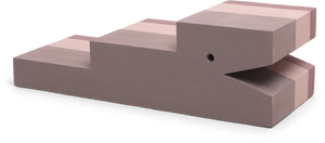 bObles Krokodil L24, rózsaszín